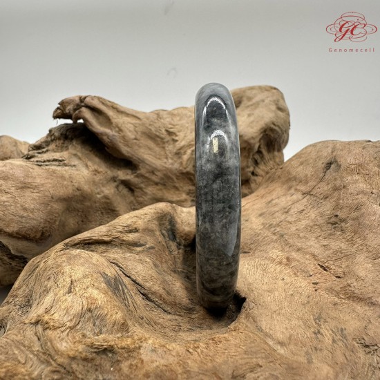 【肌容雪】天然緬甸翡翠手鐲A貨胖子烏雞 編號01(鐲寬 56.4mm #18號) 【肌容雪】天然緬甸翡翠手鐲A貨胖子烏雞 編號01(鐲寬 56.4mm #18號)