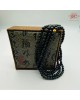 【肌容雪】天然緬甸A貨墨翡翠圓珠珠串 編號02 【肌容雪】天然緬甸A貨墨翡翠圓珠珠串 編號02