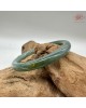 【肌容雪】天然緬甸A貨孔雀藍翡翠手鐲 編號06 (鐲寬56.8#18.5號) 【肌容雪】天然緬甸A貨孔雀藍翡翠手鐲 編號06 (鐲寬56.8#18.5號)