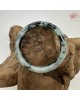【肌容雪】天然緬甸A貨飄花翡翠平安鐲 編號10(鐲圍57.9mm#18號) 【肌容雪】天然緬甸A貨飄花翡翠平安鐲 編號10(鐲圍57.9mm#18號)