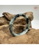 【肌容雪】天然緬甸A貨飄花翡翠平安鐲 編號10(鐲圍57.9mm#18號) 【肌容雪】天然緬甸A貨飄花翡翠平安鐲 編號10(鐲圍57.9mm#18號)