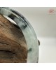 【肌容雪】天然緬甸A貨飄花翡翠平安鐲 編號10(鐲圍57.9mm#18號) 【肌容雪】天然緬甸A貨飄花翡翠平安鐲 編號10(鐲圍57.9mm#18號)