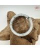 【肌容雪】天然緬甸A貨白底飄花翡翠平安鐲 編號14(鐲圍57.1mm#18號) 【肌容雪】天然緬甸A貨白底飄花翡翠平安鐲 編號14(鐲圍57.1mm#18號)