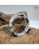 【肌容雪】天然緬甸A貨白底飄花翡翠平安鐲 編號14(鐲圍57.1mm#18號) 【肌容雪】天然緬甸A貨白底飄花翡翠平安鐲 編號14(鐲圍57.1mm#18號)