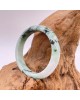 【肌容雪】天然緬甸A貨飄花翡翠平安鐲 編號15(鐲圍58.0mm#18.5號) 【肌容雪】天然緬甸A貨飄花翡翠平安鐲 編號15(鐲圍58.0mm#18.5號)