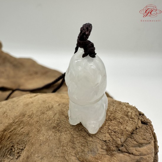【肌容雪】天然緬甸A貨招財貓造型翡翠吊飾 編號16 【肌容雪】天然緬甸A貨招財貓造型翡翠吊飾 編號16