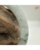 【肌容雪】天然緬甸A貨飄花翡翠美人鐲A貨 編號17(鐲寬56.3mm #18號)