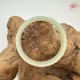 【肌容雪】天然緬甸A貨冰糖雪梨翡翠平安鐲 編號20(鐲圍52.2mm#16.5號)