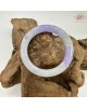 【肌容雪】天然緬甸A貨冰紫翡翠圓條手鐲 編號29(鐲圍53.8mm#17號)