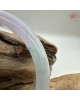 【肌容雪】天然緬甸A貨紫羅蘭翡翠平安鐲 編號38(鐲圍58.4mm#18.5)