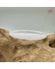 【肌容雪】天然緬甸A貨透白淺紫翡翠叮噹鐲 編號39(鐲圍55.2mm#17.5號)
