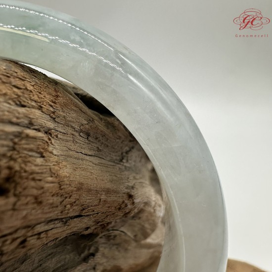 【肌容雪】天然緬甸A貨多彩飄花翡翠平安鐲 編號43(鐲圍55.9mm#17.5號) 【肌容雪】天然緬甸A貨多彩飄花翡翠平安鐲 編號43(鐲圍55.9mm#17.5號)