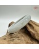 【肌容雪】天然緬甸A貨紅運當頭翡翠飄花平安鐲 編號51(鐲圍55mm#17.5號) 【肌容雪】天然緬甸A貨紅運當頭翡翠飄花平安鐲 編號51(鐲圍55mm#17.5號)