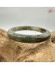 【肌容雪】天然緬甸A貨湖水綠飄花翡翠平安鐲 編號52(鐲圍56.0mm#17.5號) 【肌容雪】天然緬甸A貨湖水綠飄花翡翠平安鐲 編號52(鐲圍56.0mm#17.5號)