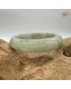 【肌容雪】天然緬甸A貨綠飄花翡翠平安鐲 編號55(鐲圍52.9mm#16.5號) 【肌容雪】天然緬甸A貨綠飄花翡翠平安鐲 編號55(鐲圍52.9mm#16.5號)
