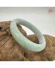 【肌容雪】天然緬甸A貨春彩飄花翡翠平安鐲 編號61(鐲圍53.0mm#16.5號) 【肌容雪】天然緬甸A貨春彩飄花翡翠平安鐲 編號61(鐲圍53.0mm#16.5號)