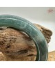【肌容雪】天然緬甸A貨藍水翡翠圓條手鐲 編號62(鐲圍55.8mm#17.5號) 【肌容雪】天然緬甸A貨藍水翡翠圓條手鐲 編號62(鐲圍55.8mm#17.5號)