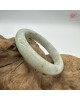 【肌容雪】天然緬甸A貨粉春飄花翡翠平安鐲 編號69(鐲圍56.7mm#18號) 【肌容雪】天然緬甸A貨粉春飄花翡翠平安鐲 編號69(鐲圍56.7mm#18號)