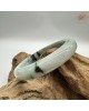 【肌容雪】天然緬甸A貨粉春飄花翡翠平安鐲 編號70(鐲圍56.3mm#17.5號) 【肌容雪】天然緬甸A貨粉春飄花翡翠平安鐲 編號70(鐲圍56.3mm#17.5號)
