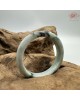 【肌容雪】天然緬甸A貨粉春飄花翡翠平安鐲 編號70(鐲圍56.3mm#17.5號) 【肌容雪】天然緬甸A貨粉春飄花翡翠平安鐲 編號70(鐲圍56.3mm#17.5號)