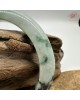 【肌容雪】天然緬甸A貨粉春飄花翡翠平安鐲 編號70(鐲圍56.3mm#17.5號) 【肌容雪】天然緬甸A貨粉春飄花翡翠平安鐲 編號70(鐲圍56.3mm#17.5號)