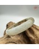 【肌容雪】天然緬甸A貨綠飄花翡翠平安鐲 編號72(鐲圍59.7mm#19號) 【肌容雪】天然緬甸A貨綠飄花翡翠平安鐲 編號72(鐲圍59.7mm#19號)