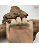【肌容雪】天然緬甸A貨綠飄花翡翠平安鐲 編號72(鐲圍59.7mm#19號) 【肌容雪】天然緬甸A貨綠飄花翡翠平安鐲 編號72(鐲圍59.7mm#19號)