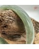 【肌容雪】天然緬甸A貨翡翠糯冰湖水綠飄花平安鐲 編號85(鐲圍53.8mm#17號) 【肌容雪】天然緬甸A貨翡翠糯冰湖水綠飄花平安鐲 編號85(鐲圍53.8mm#17號)