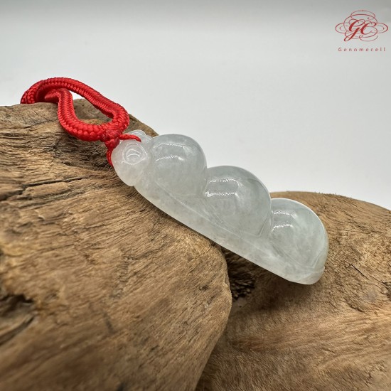 【肌容雪】天然緬甸A貨翡翠豌豆造型吊墜 編號86 【肌容雪】天然緬甸A貨翡翠豌豆造型吊墜 編號86