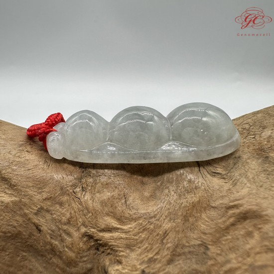 【肌容雪】天然緬甸A貨翡翠豌豆造型吊墜 編號86 【肌容雪】天然緬甸A貨翡翠豌豆造型吊墜 編號86
