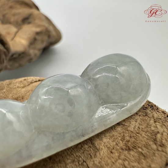 【肌容雪】天然緬甸A貨翡翠豌豆造型吊墜 編號86 【肌容雪】天然緬甸A貨翡翠豌豆造型吊墜 編號86