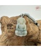 【肌容雪】天然緬甸A貨綠飄花翡翠佛陀吊墜 編號88 【肌容雪】天然緬甸A貨綠飄花翡翠佛陀吊墜 編號88