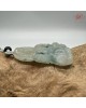 【肌容雪】天然緬甸A貨綠飄花翡翠佛陀吊墜 編號88 【肌容雪】天然緬甸A貨綠飄花翡翠佛陀吊墜 編號88