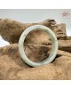【肌容雪】天然緬甸A貨翡翠飄花平安鐲 編號91(鐲圍57.1mm#18號) 【肌容雪】天然緬甸A貨翡翠飄花平安鐲 編號91(鐲圍57.1mm#18號)