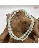 【肌容雪】天然緬甸A貨綠花翡翠四葉草造型珠串 編號92 【肌容雪】天然緬甸A貨綠花翡翠四葉草造型珠串 編號92