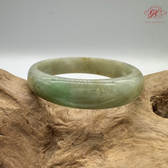 【肌容雪】天然緬甸A貨湖水綠翡翠貴妃鐲 編號102(鐲圍53.9mm#17號) 【肌容雪】天然緬甸A貨湖水綠翡翠貴妃鐲 編號102(鐲圍53.9mm#17號)