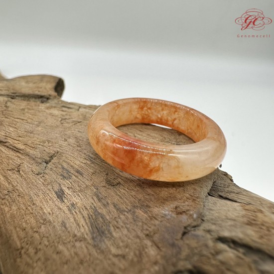 【肌容雪】天然緬甸A貨飄花紅翡翠戒圈 編號105(戒圍17.3mm#12號) 【肌容雪】天然緬甸A貨飄花紅翡翠戒圈 編號105(戒圍17.3mm#12號)