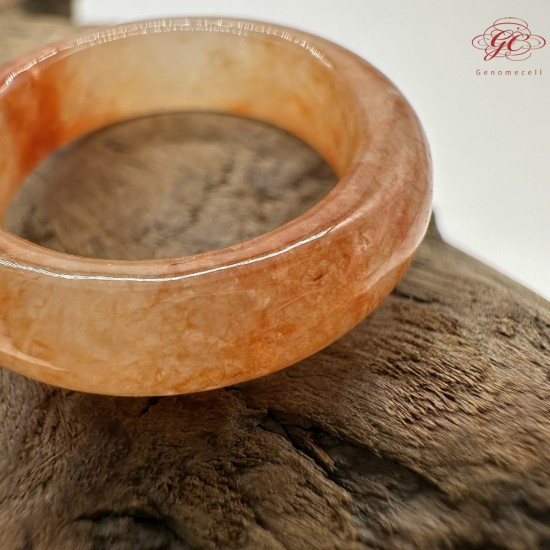 【肌容雪】天然緬甸A貨飄花紅翡翠戒圈 編號105(戒圍17.3mm#12號) 【肌容雪】天然緬甸A貨飄花紅翡翠戒圈 編號105(戒圍17.3mm#12號)