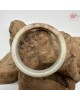 【肌容雪】天然緬甸A貨白底飄紅翡翠平安鐲 編號107(鐲圍57.2mm#18號) 【肌容雪】天然緬甸A貨白底飄紅翡翠平安鐲 編號107(鐲圍57.2mm#18號)