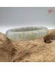 【肌容雪】天然緬甸A貨飄花翡翠平安鐲 編號109(鐲圍56.0mm#17.5號) 【肌容雪】天然緬甸A貨飄花翡翠平安鐲 編號109(鐲圍56.0mm#17.5號)
