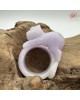 【肌容雪】天然緬甸A貨紫色翡翠貓咪造型戒圈 編號112(戒圍17.3mm#12號) 【肌容雪】天然緬甸A貨紫色翡翠貓咪造型戒圈 編號112(戒圍17.3mm#12號)