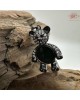 【肌容雪】天然緬甸A貨墨翡翠小熊吊墜 編號121 【肌容雪】天然緬甸A貨墨翡翠小熊吊墜 編號121