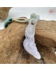 【肌容雪】天然緬甸A貨春彩翡翠雙女神吊飾 編號122 【肌容雪】天然緬甸A貨春彩翡翠雙女神吊飾 編號122