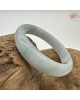 【肌容雪】天然緬甸A貨飄花翡翠平安鐲 編號124(鐲圍55.1mm#17.5號) 【肌容雪】天然緬甸A貨飄花翡翠平安鐲 編號124(鐲圍55.1mm#17.5號)
