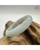 【肌容雪】天然緬甸A貨飄花翡翠平安鐲 編號124(鐲圍55.1mm#17.5號) 【肌容雪】天然緬甸A貨飄花翡翠平安鐲 編號124(鐲圍55.1mm#17.5號)