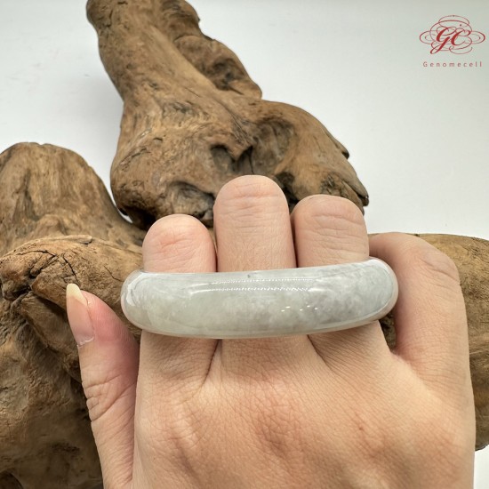【肌容雪】天然緬甸A貨紫底飄花翡翠貴妃鐲 編號126(鐲圍52.3mm#16.5號) 【肌容雪】天然緬甸A貨紫底飄花翡翠貴妃鐲 編號126(鐲圍52.3mm#16.5號)