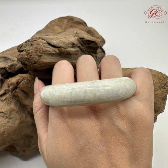 【肌容雪】天然緬甸A貨春彩翡翠正圈手鐲 編號129(鐲圍57.7mm#18號) 【肌容雪】天然緬甸A貨春彩翡翠正圈手鐲 編號129(鐲圍57.7mm#18號)