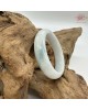 【肌容雪】天然緬甸A貨冰白底青翡翠正圈手鐲 編號130(鐲圍54.8mm#17號) 【肌容雪】天然緬甸A貨冰白底青翡翠正圈手鐲 編號130(鐲圍54.8mm#17號)