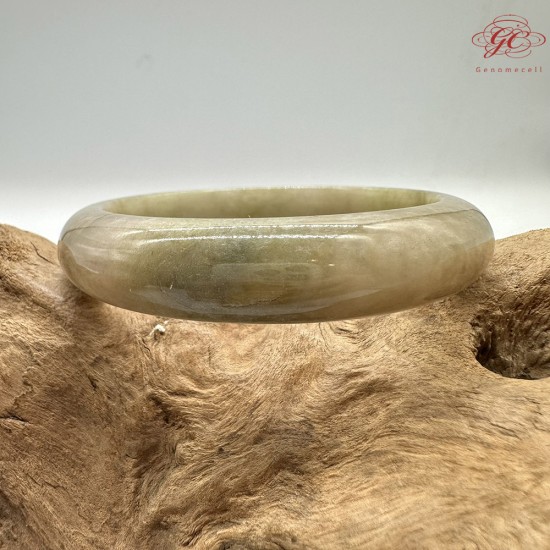 【肌容雪】天然緬甸A貨翡翠飄花平安鐲 編號132(鐲圍57.3mm#18號) 【肌容雪】天然緬甸A貨翡翠飄花平安鐲 編號132(鐲圍57.3mm#18號)