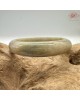 【肌容雪】天然緬甸A貨翡翠飄花平安鐲 編號132(鐲圍57.3mm#18號) 【肌容雪】天然緬甸A貨翡翠飄花平安鐲 編號132(鐲圍57.3mm#18號)